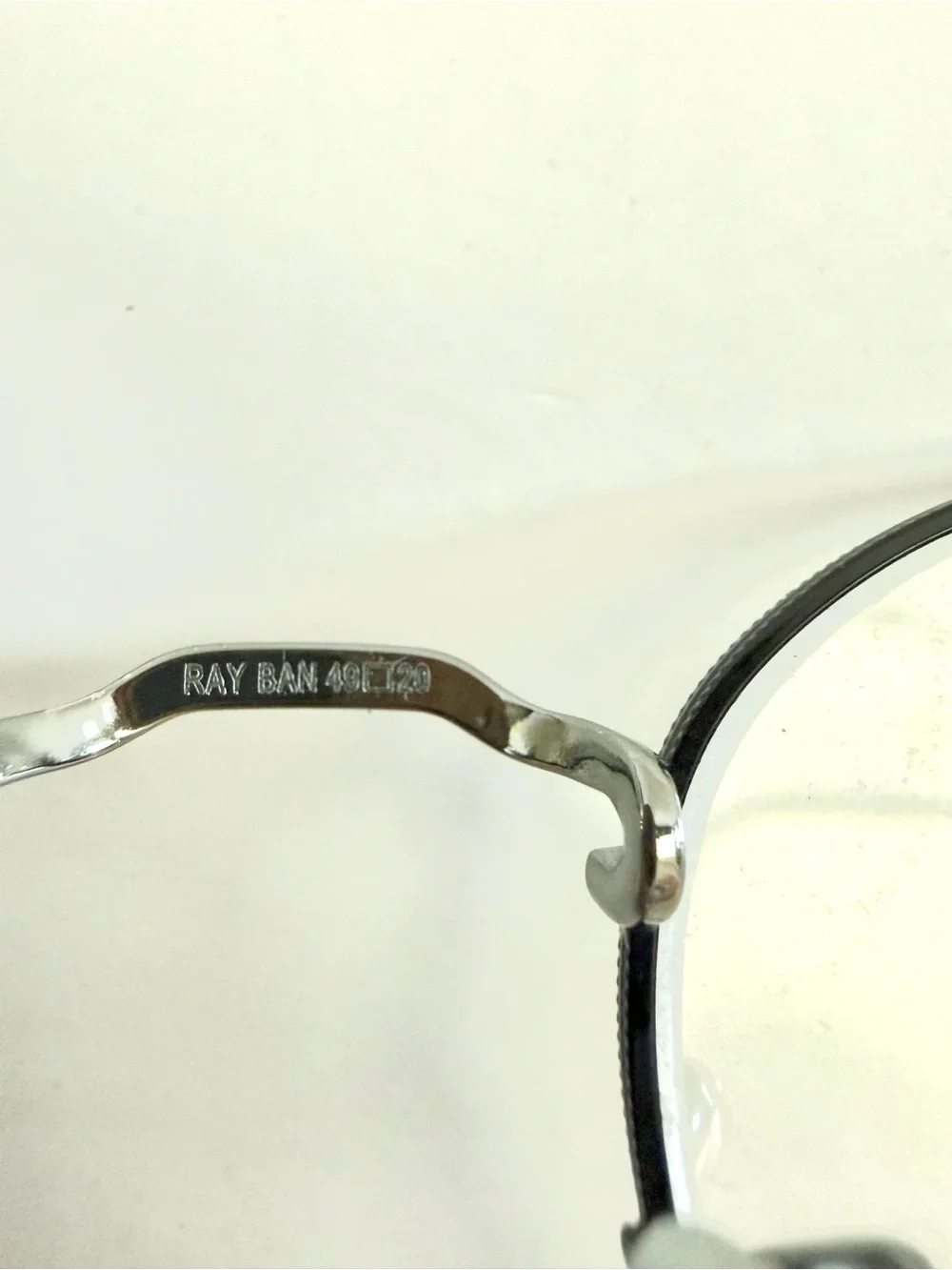 Ray Ban David RX3582V Round Metal Frames Glasses 49mm